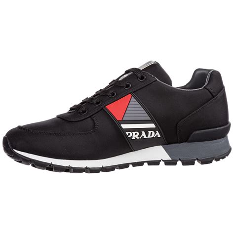 prada trainers men's black|discount prada sneakers for men.